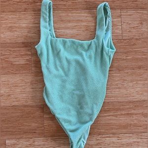 Show Me Your MuMu - Scrunch One Piece - Sea Foam